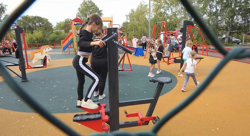 В&nbsp;селе Чубовка Самарской области открыли спортивно-игровую площадку