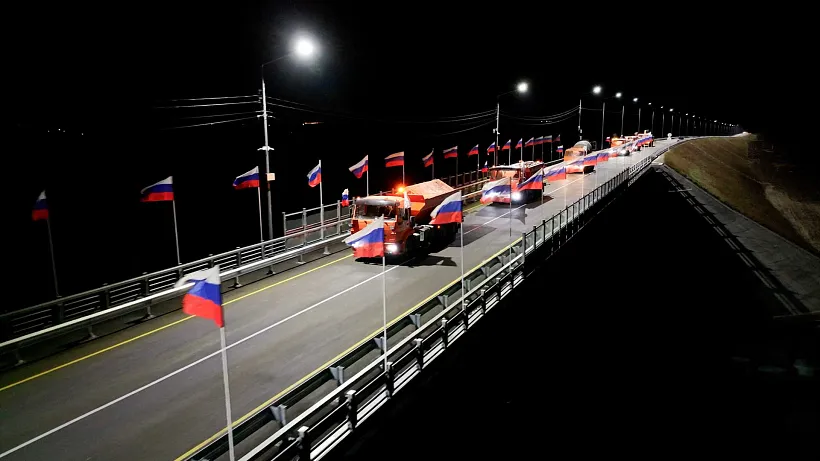 В&nbsp;Приамурье запустили движение по&nbsp;новому путепроводу через Транссиб