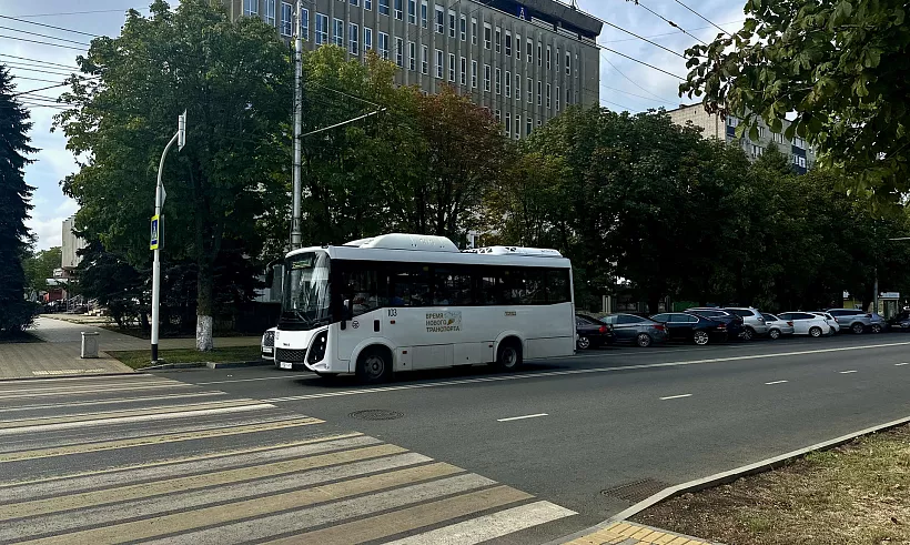 В&nbsp;Майкопе на&nbsp;городские маршруты выйдут новые автобусы
