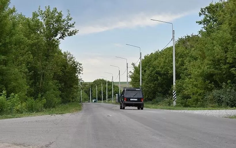 В&nbsp;Воронежской области появилось освещение на&nbsp;опасном участке дороги