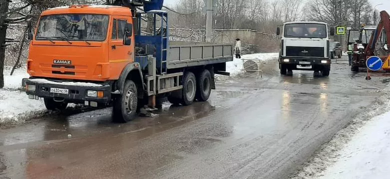 Улицу Светлую в&nbsp;Курской области начали реконструировать