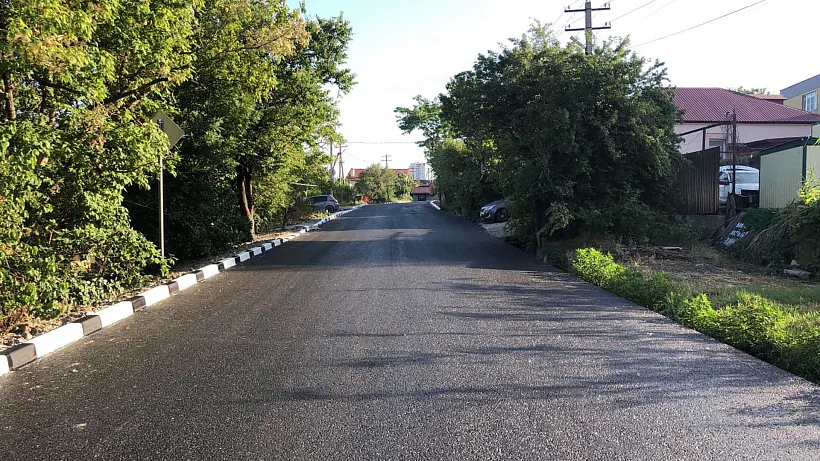 На&nbsp;Кубани в&nbsp;Новороссийске завершается ремонт улицы Прохорова