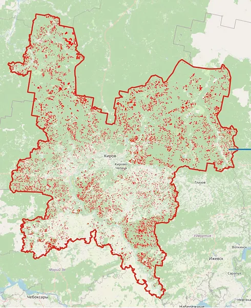 В&nbsp;геоинформационную систему Кировской области внесли данные о&nbsp;лесном фонде