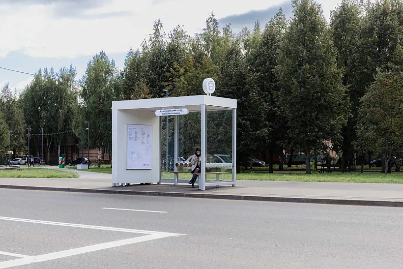 В&nbsp;Альметьевске установили автобусные остановки из&nbsp;композитного материала