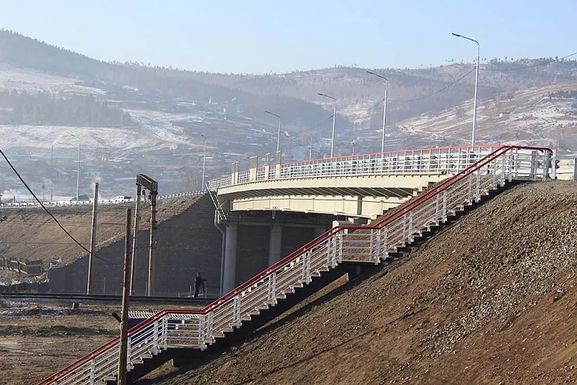В&nbsp;Забайкалье открыли движение по&nbsp;новому путепроводу над&nbsp;Транссибом