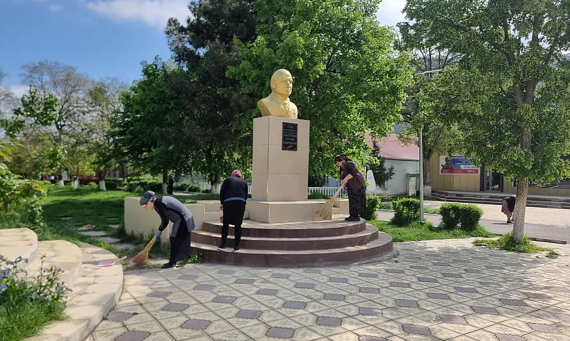 В&nbsp;Кайтагском районе Дагестана прошел массовый субботник