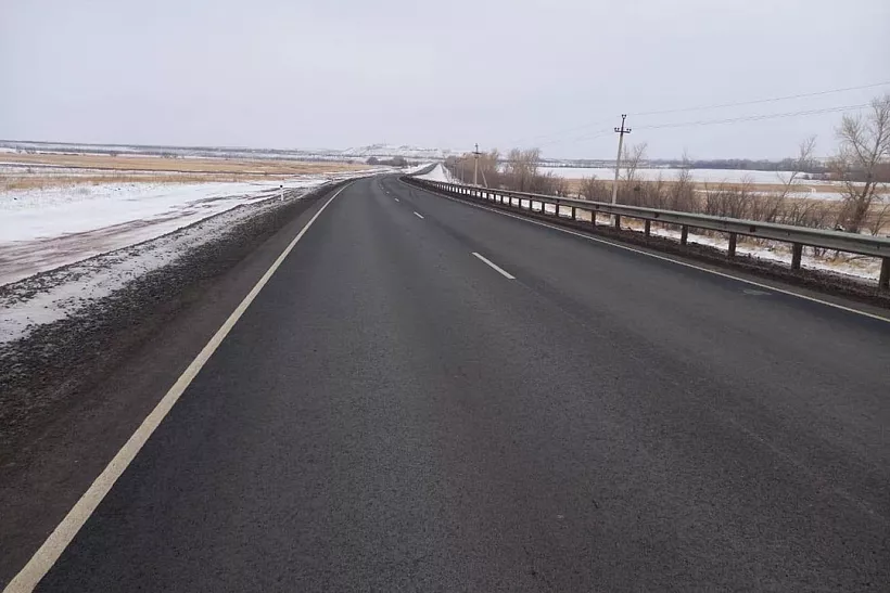 В&nbsp;Оренбуржье отремонтировали региональную трассу