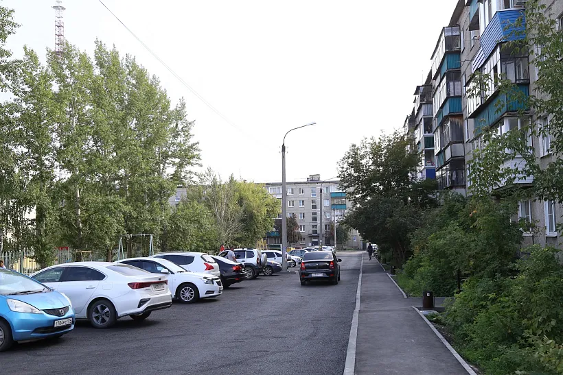 В&nbsp;Кыштыме Челябинской области благоустроили дворовую территорию