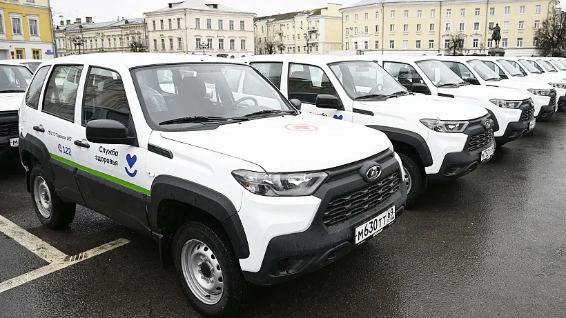 Более 70&nbsp;автомобилей поступили в&nbsp;медучреждения Тверской области