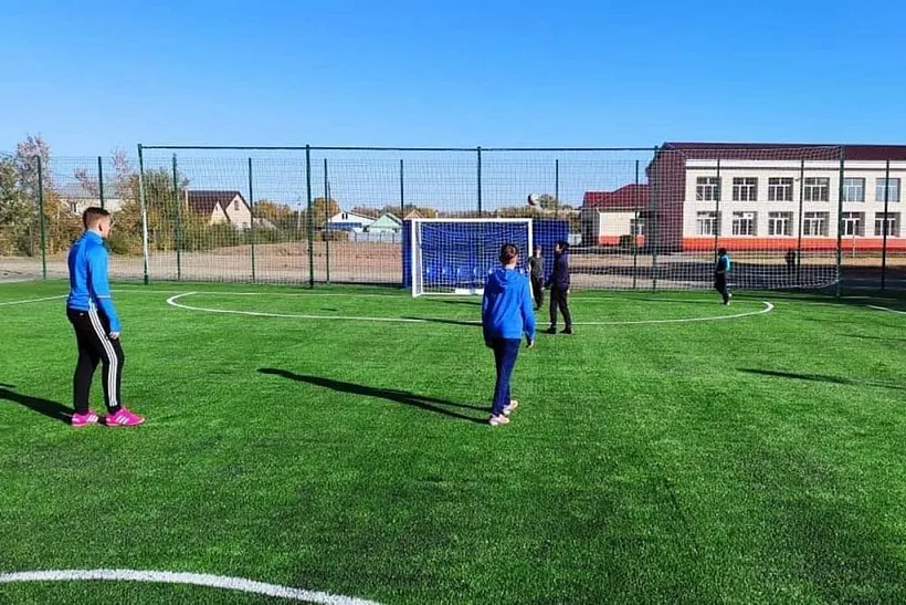 В&nbsp;Оренбурге появилось новое поле для&nbsp;игры в&nbsp;мини-футбол