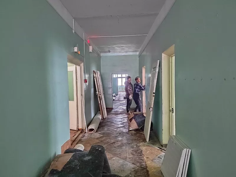 В&nbsp;Пензенской области начали ремонт Мокшанской районной больницы