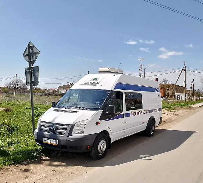 В&nbsp;поселке Волна Краснодарского края провели мониторинг атмосферного воздуха