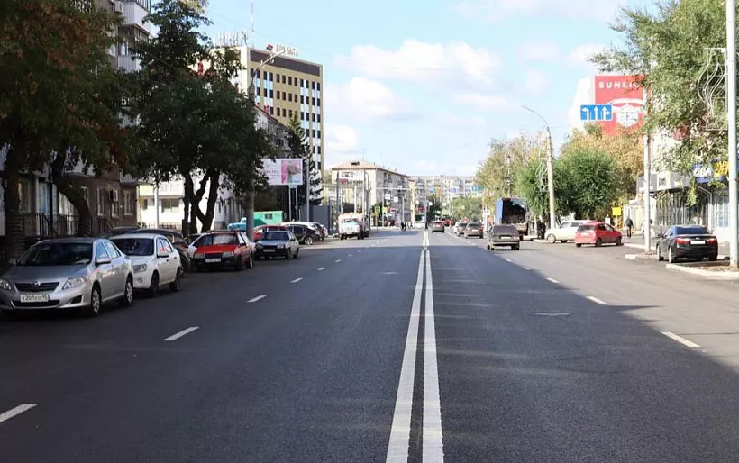 В&nbsp;Кургане завершили комплексный ремонт улицы Коли Мяготина