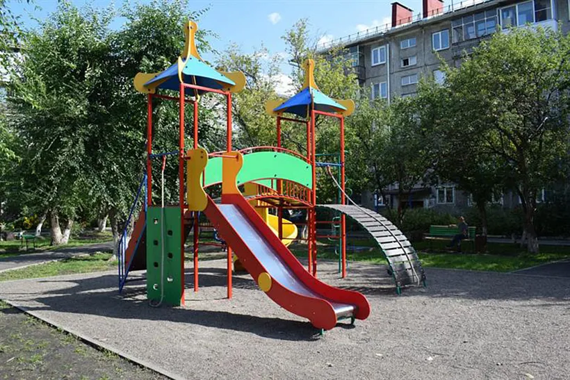 В&nbsp;Свердловском районе Красноярска благоустроили четыре двора