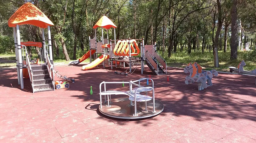 В&nbsp;Еврейской автономной области благоустроили мини-парк