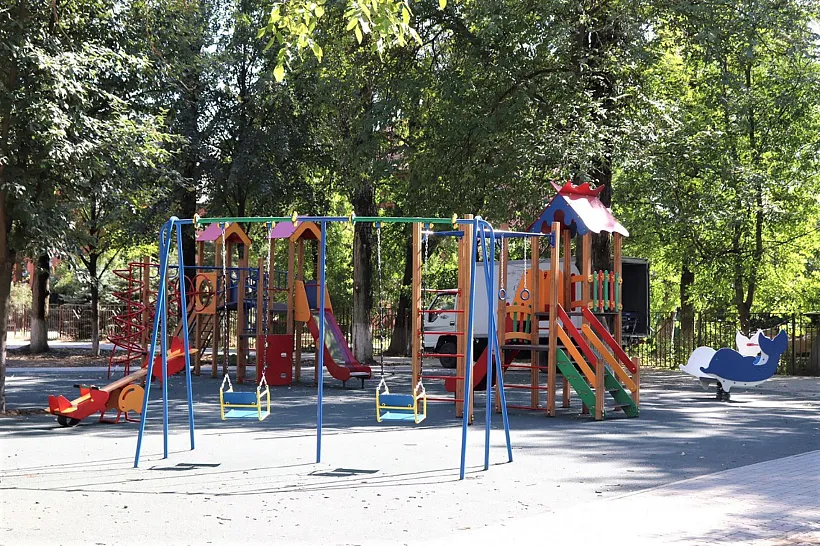 В&nbsp;Тихорецке Краснодарского края благоустроили общественную территорию