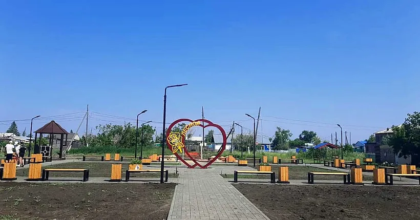 В&nbsp;поселке Лесном Омской области появился новый сквер