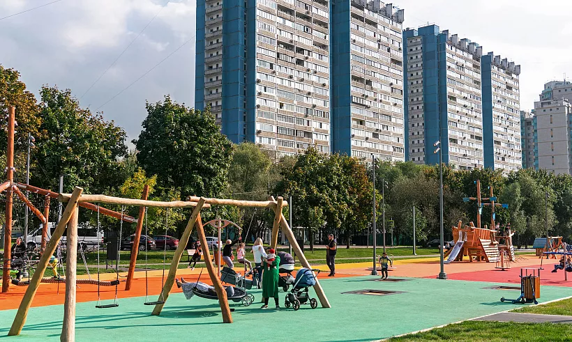 В&nbsp;Калининском районе Санкт-Петербурга установят новые детские площадки