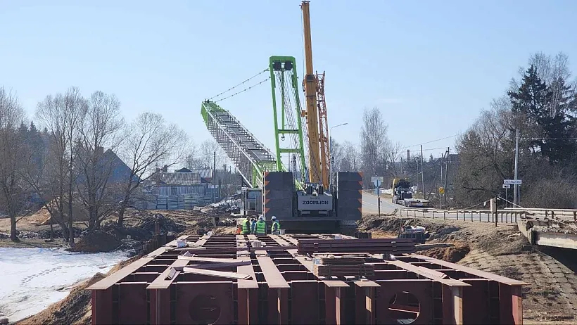 В&nbsp;Волоколамском округе Подмосковья отремонтируют мост через реку Щетинку