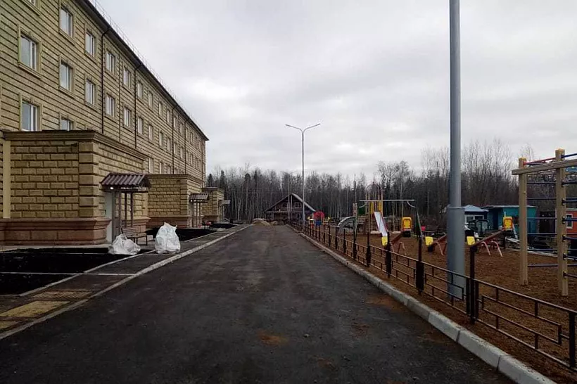 В&nbsp;Новоангарске Красноярского края построили два дома для&nbsp;переселенцев из&nbsp;аварийного жилья