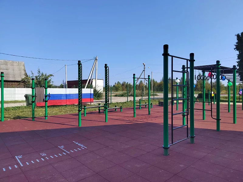Площадка ГТО открылась в&nbsp;поселке Новки Владимирской области