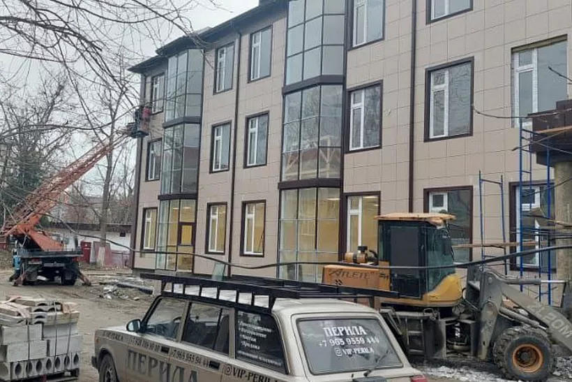 В&nbsp;Грозном возводится новый учебный корпус школы № 42
