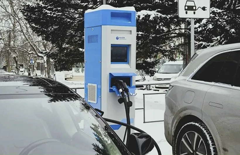 В&nbsp;России наладили выпуск морозоустойчивых зарядок для&nbsp;электромобилей