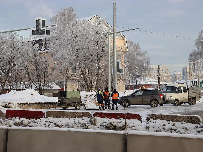 В&nbsp;Чебоксарах реконструируют улицу Гражданскую