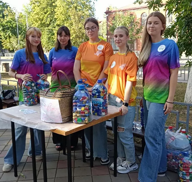 На&nbsp;Кубани в&nbsp;сквере Апшеронска прошла акция &laquo;Природа&nbsp;&mdash; наш общий дом&raquo;