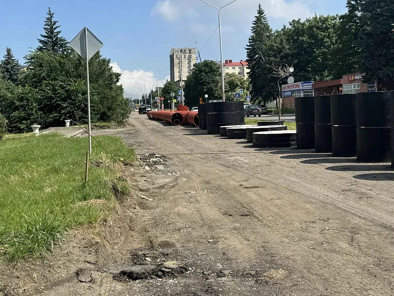 В&nbsp;Лермонтове Ставрополья стартовал ремонт центрального проспекта