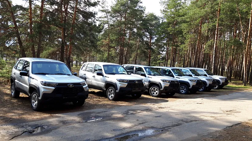 Лесники Владимирской области получили шесть новых автомобилей