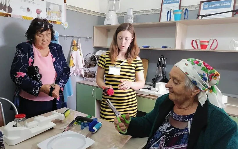 Для&nbsp;пенсионеров Саратовской области стали доступны &laquo;Учебные кухни&raquo;