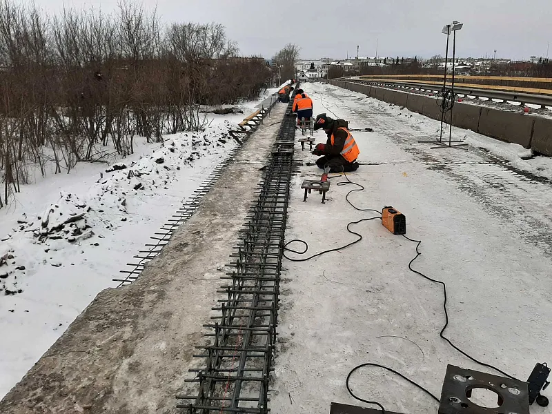 Мост через Исеть в&nbsp;Курганской области отремонтируют до&nbsp;конца года