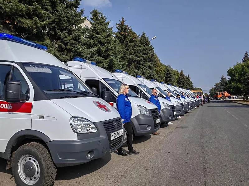 В&nbsp;Адыгею поступили 11&nbsp;новых автомобилей скорой помощи