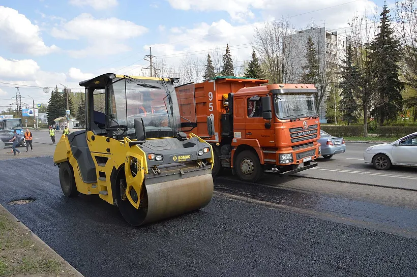 На&nbsp;Октябрьском проспекте в&nbsp;Твери завершается ремонт дорог