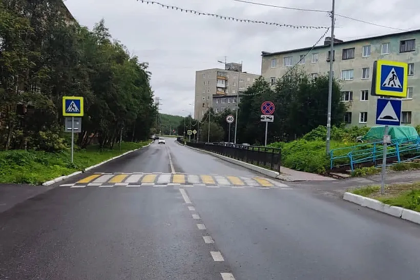 В&nbsp;городе Кола Мурманской области завершен ремонт дороги на&nbsp;улице Победы