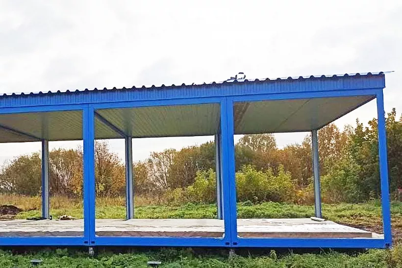 Новый медпункт начали устанавливать в&nbsp;кузбасском поселке Черемушки