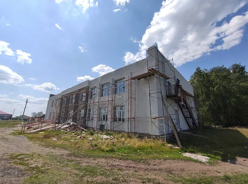 В&nbsp;селе Старое Максимкино Самарской области продолжают ремонт Дома культуры