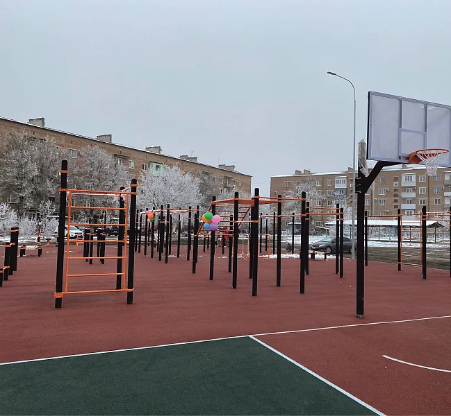 В&nbsp;Моздоке открыли &laquo;умную&raquo; спортплощадку