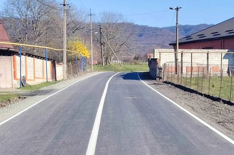 В&nbsp;Северной Осетии отремонтировали участок дороги Владикавказ&nbsp;&mdash; Комгарон