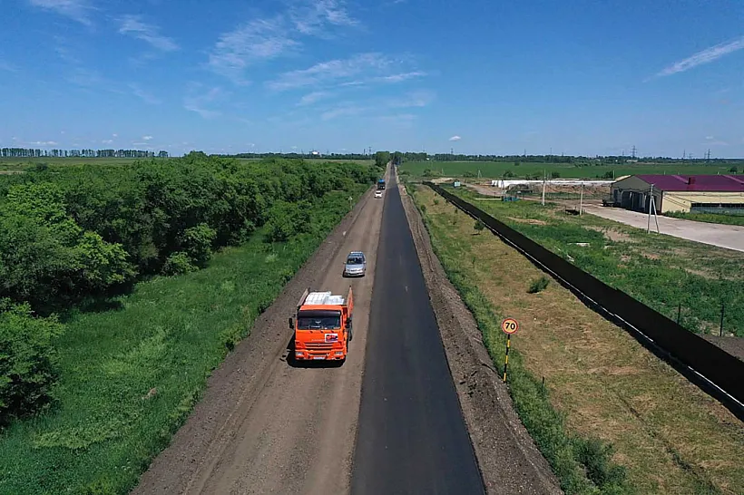 В&nbsp;Приамурье завершается ремонт участка межмуниципальной дороги