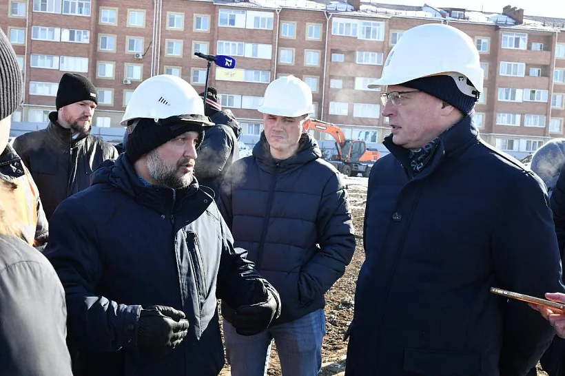 В&nbsp;Троицком сельском поселении Омской области строится школа