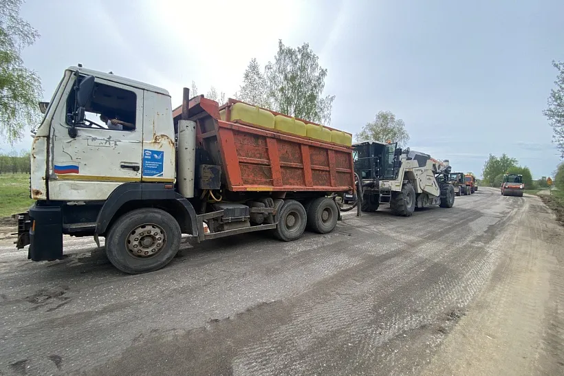 В&nbsp;Ивановской области приступили к&nbsp;ремонту дороги Заволжск&nbsp;&mdash; Островское