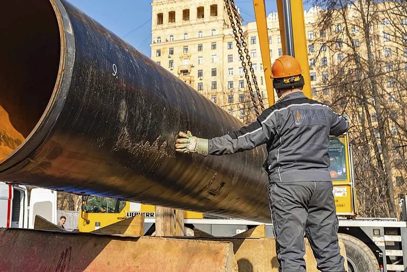 В&nbsp;двух районах Москвы построят газопровод высокого давления