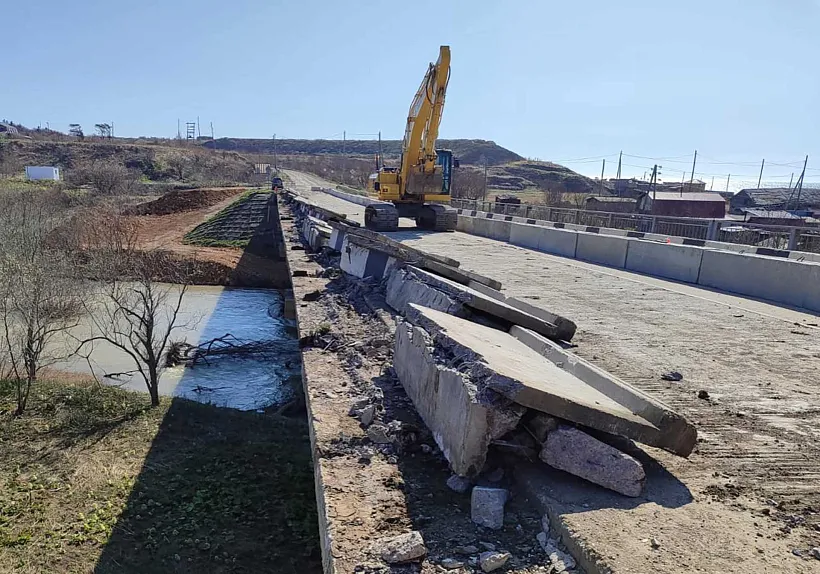 В&nbsp;Томаринском районе Сахалинской области обновят мост через реку Новоселку