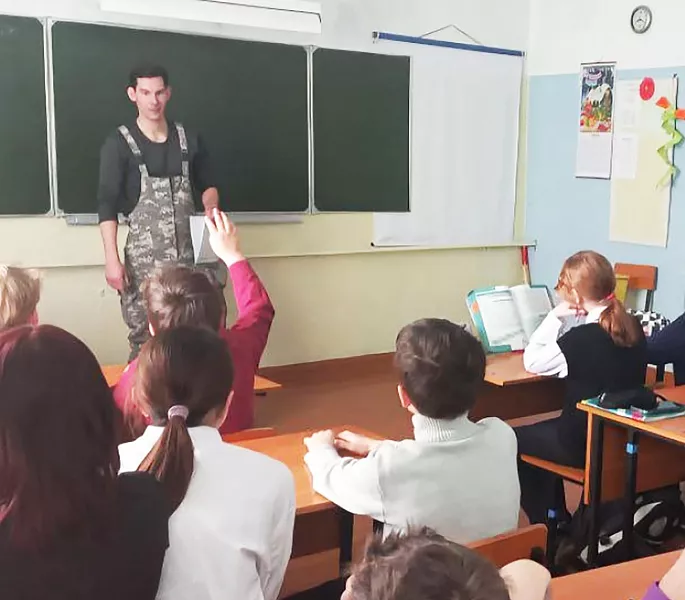 Лесники Забайкалья обучили школьников пожарной безопасности