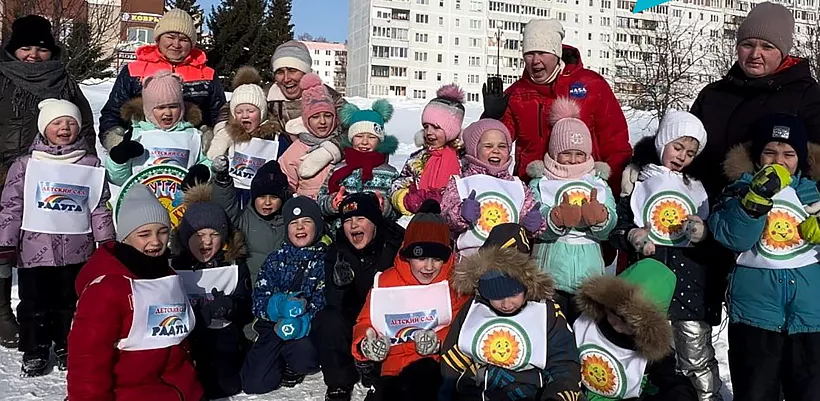 В&nbsp;Татарстане провели спортивную эстафету среди воспитанников детских садов