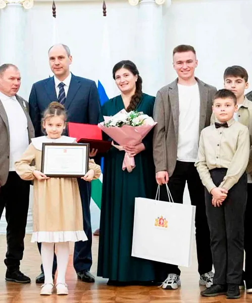 В&nbsp;Свердловской области вручили ордена и&nbsp;медали ордена &laquo;Родительская слава&raquo;