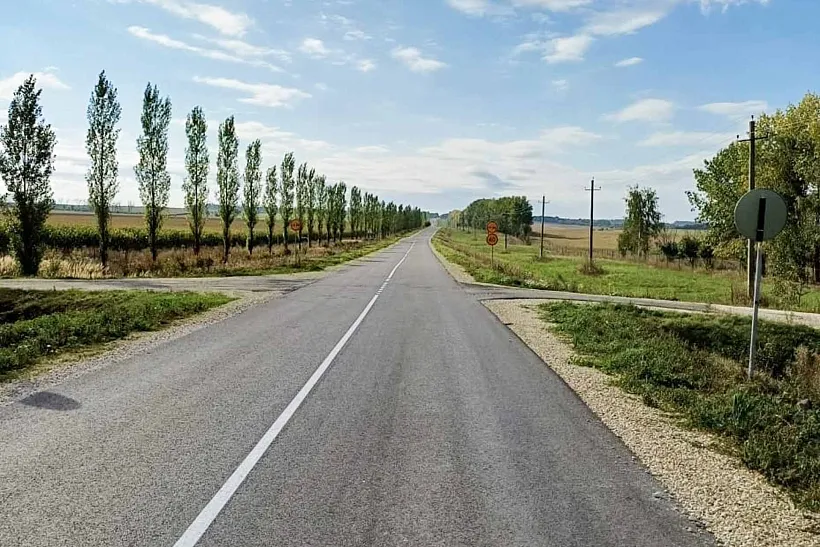 В&nbsp;Липецкой области отремонтировали дорогу, ведущую к&nbsp;парку &laquo;Олений&raquo;