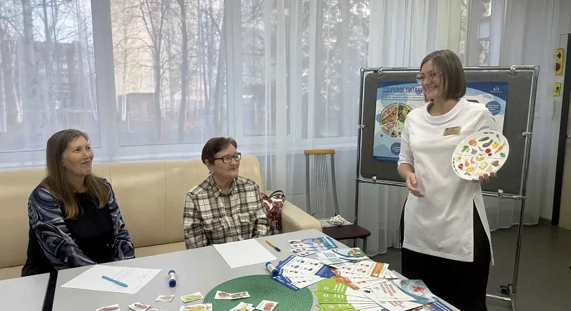 В&nbsp;Нягани представители старшего поколения узнали о&nbsp;правильном питании